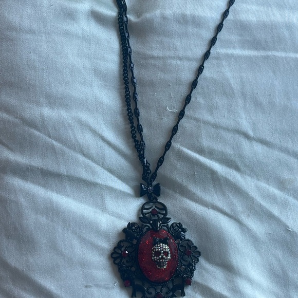 Betsey Johnson Dark Forest necklace. Vintage. - Picture 4 of 4